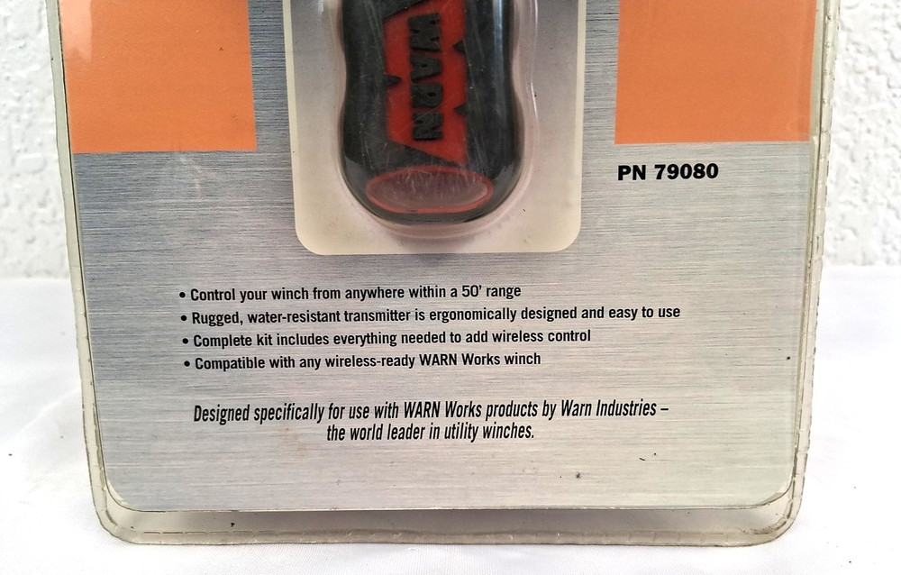 NIP WARN PN 79080 Wireless Remote Control System Winch Transmitter Receiver