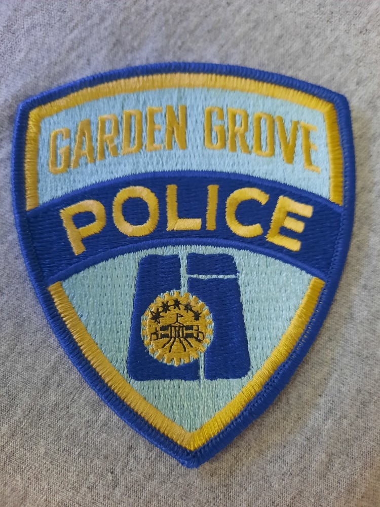 Garden Grove CA Police Patch