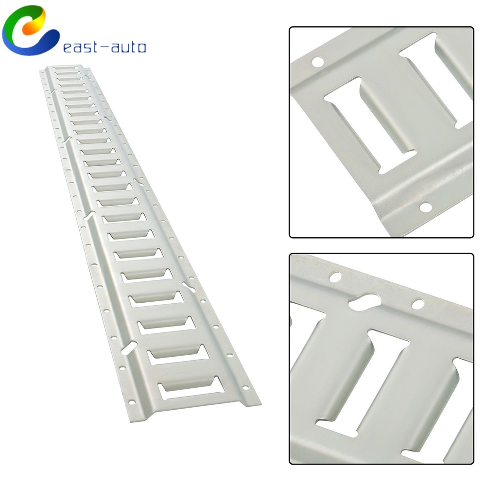 Galvanized Steel (4 Pack) 4' E Track Tie Down Rail Kit For Motorcycle Tie Downs