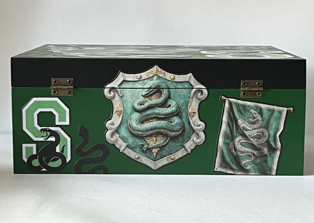 Slytherin inspired Memory / Keepsake Box