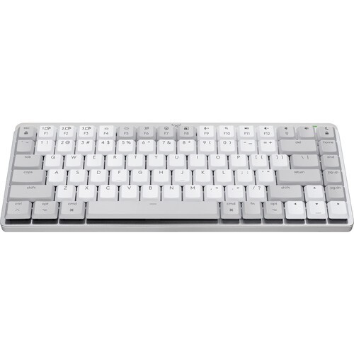 Logitech Master Series MX Mechanical Mini for Mac Wireless Keyboard - Pale Gray