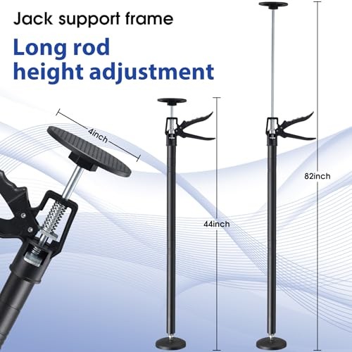 2Pack Cabinet Jacks for Installing cabinets,Adjustable Support Pole 12-23 Inch