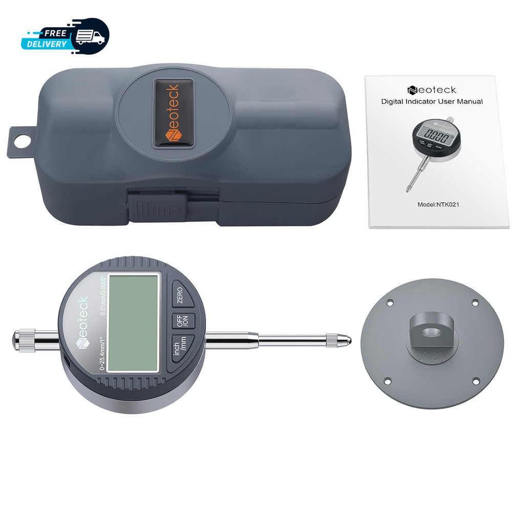 DTI Electronic Digital Dial Indicator 1 Inch/25.4 Mm | Digital Probe Indicator