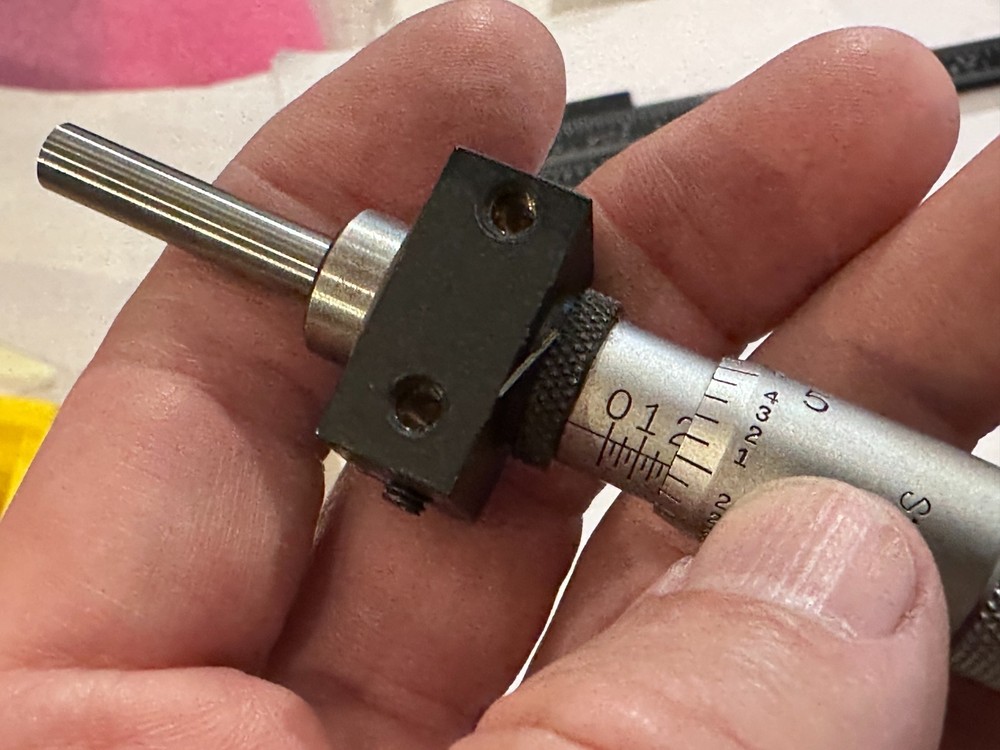 Starrett 263 Ratched Thimble 0-1" Range .001" Micrometer Head