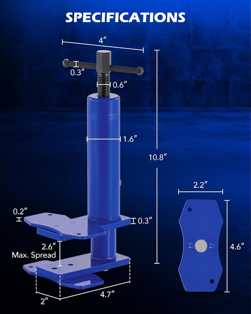 Caliper Piston Compressor Tool, Universal Brake Caliper...