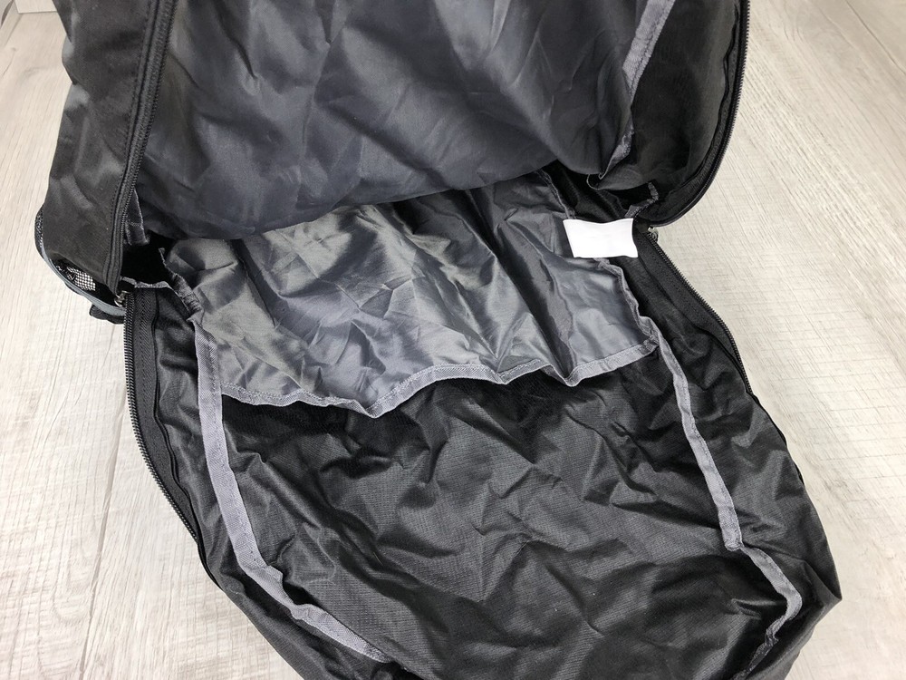 Favofit Backpack Black Lite Weight Packable Soft Shell 19x11x7” inch Climber Bag