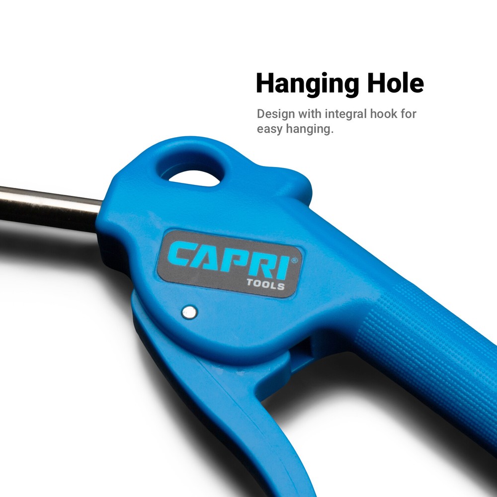 Capri Tools 12" Air Blow Gun with Rubber Tip
