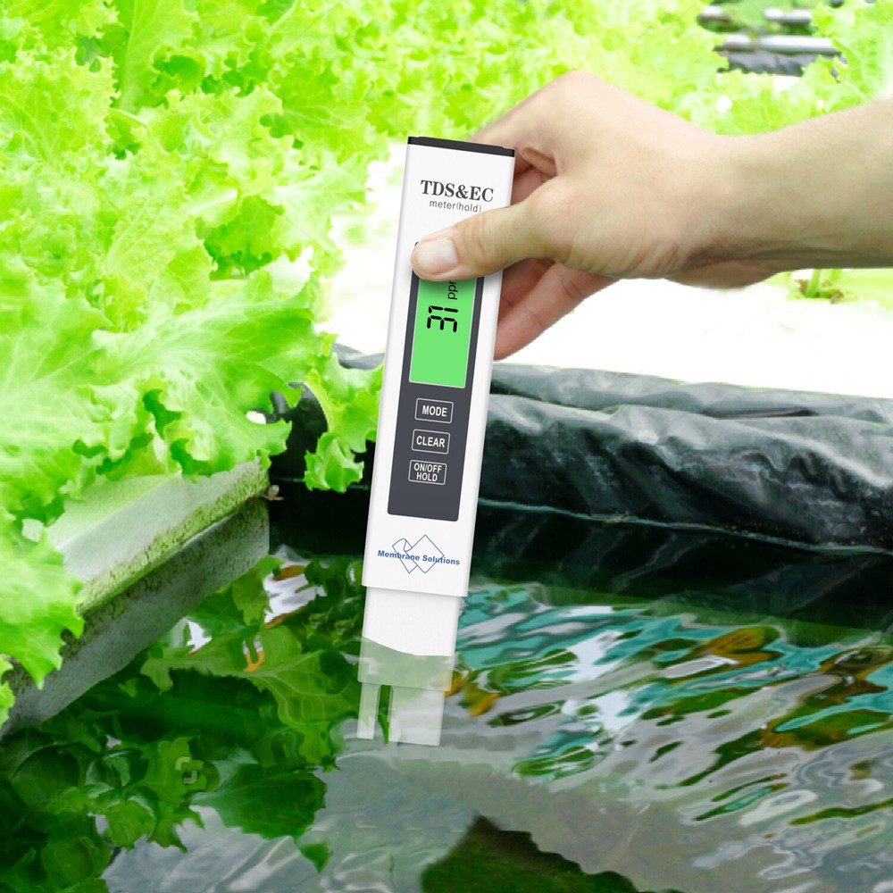 TDS Meter Digital Water Quality Tester Testing Pen for Drinking Water 0-9990ppm