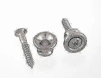 Gibson ® style strap buttons (2) with screws, Gotoh