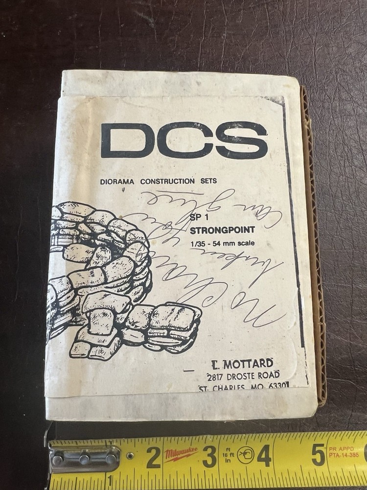 DCS SP1 Diorama Model Kit - Strongpoint - damaged