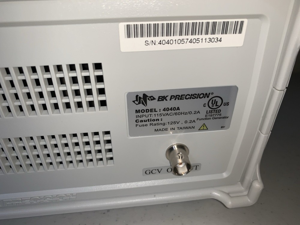 Bk Precision 4017A 20 MHz Sweep Function Generator Excellent Condition & Works