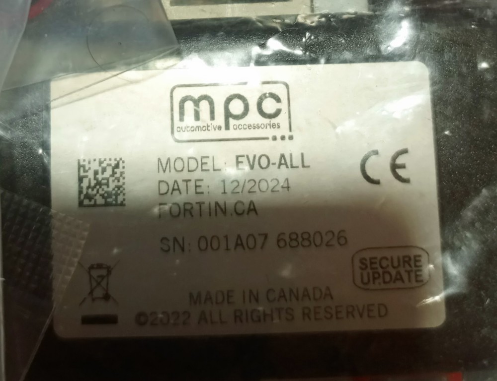 MPC Remote Start Kit Toyota, PTS Hybrid