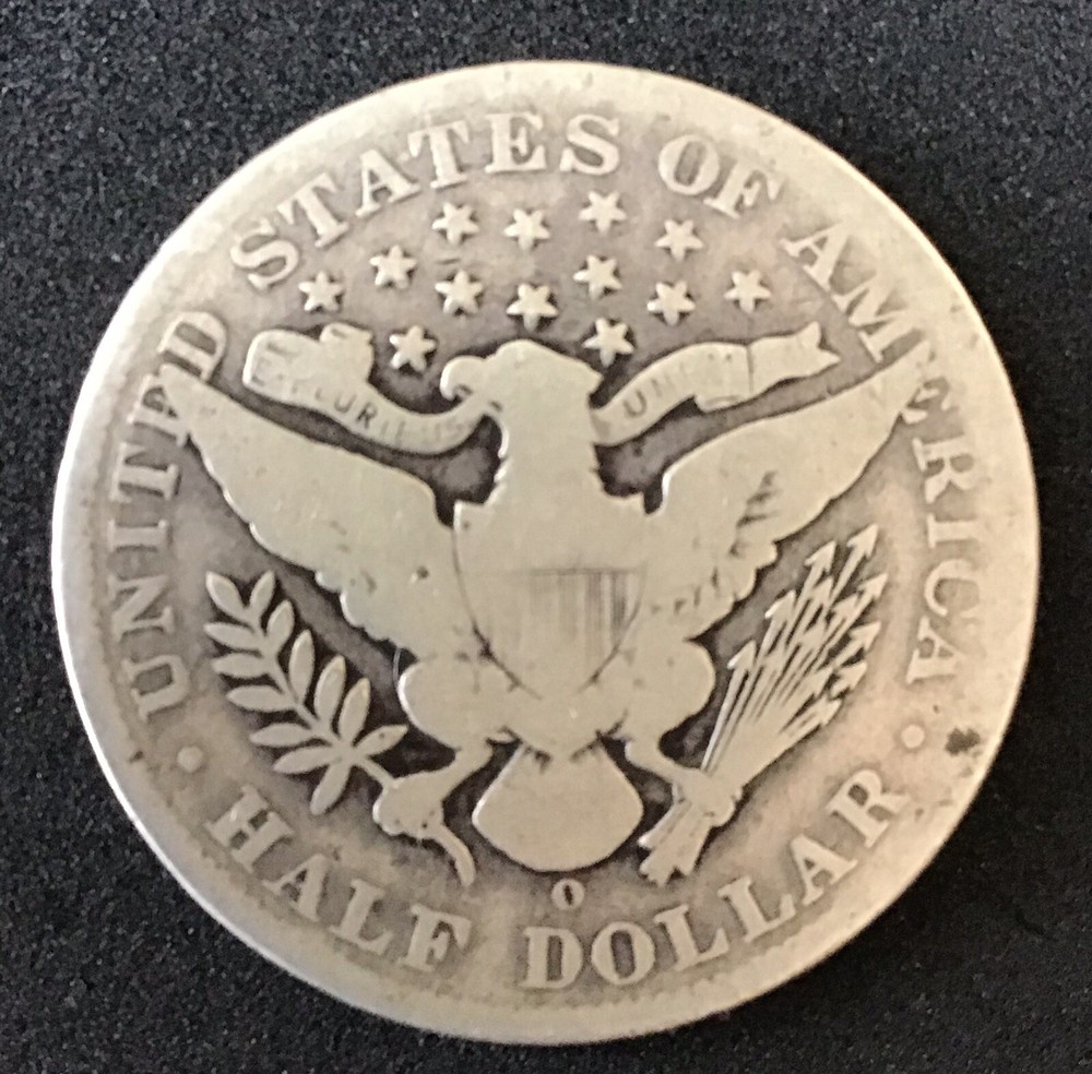 1903-O US Barber Half Dollar Silver Coin ( Key date)