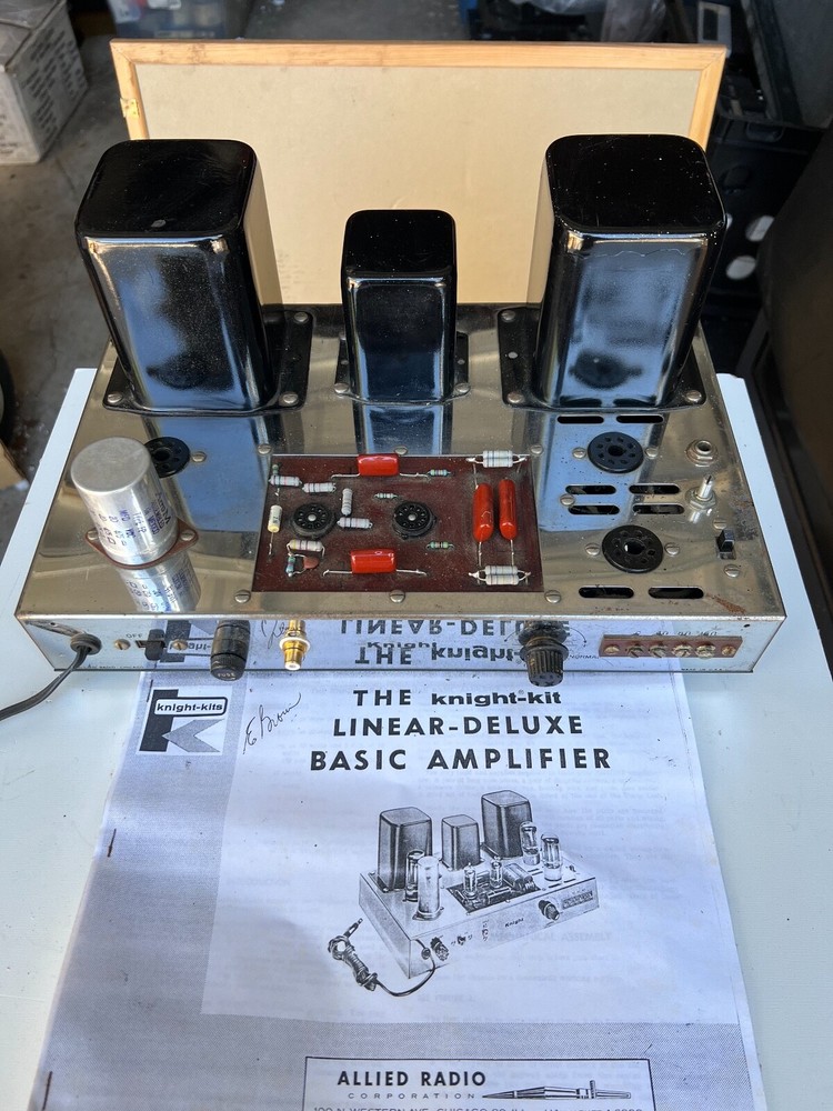 KNIGHT-KIT LINEAR -DELUXE BASIC TUBE AMPLIFIER