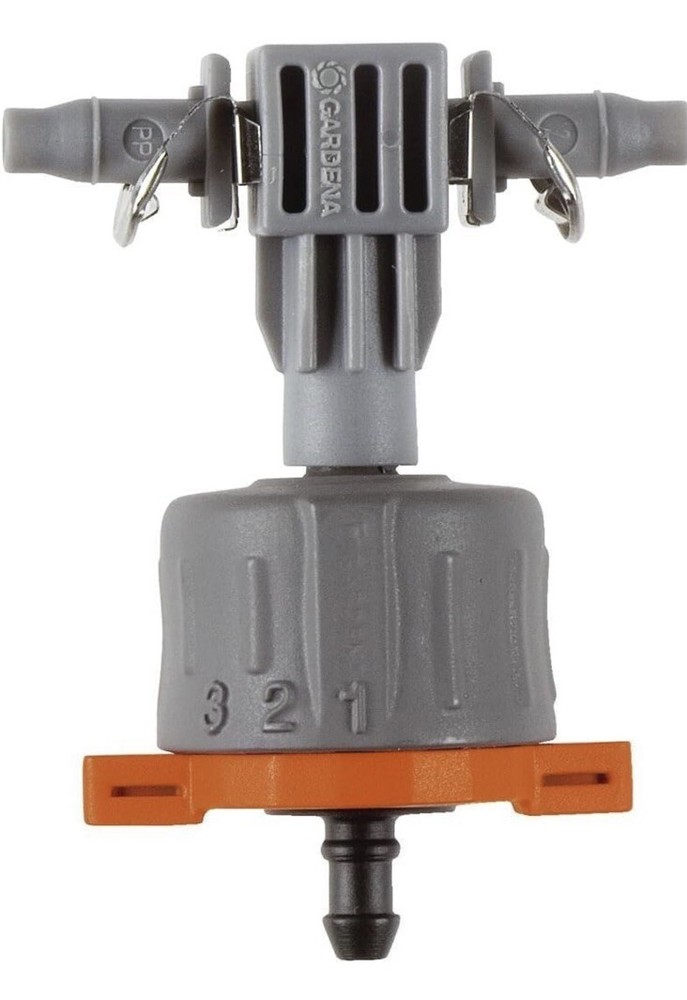 Adjustable In-Line Drippers Pressure-Equalizing Gardena 8317-20