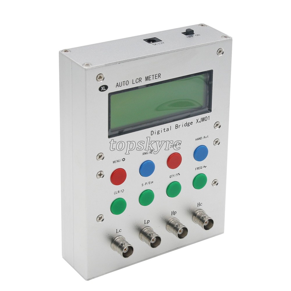 Auto LCR Meter Digital Bridge Resistance Capacitance Inductance ESR Meter 0.3%