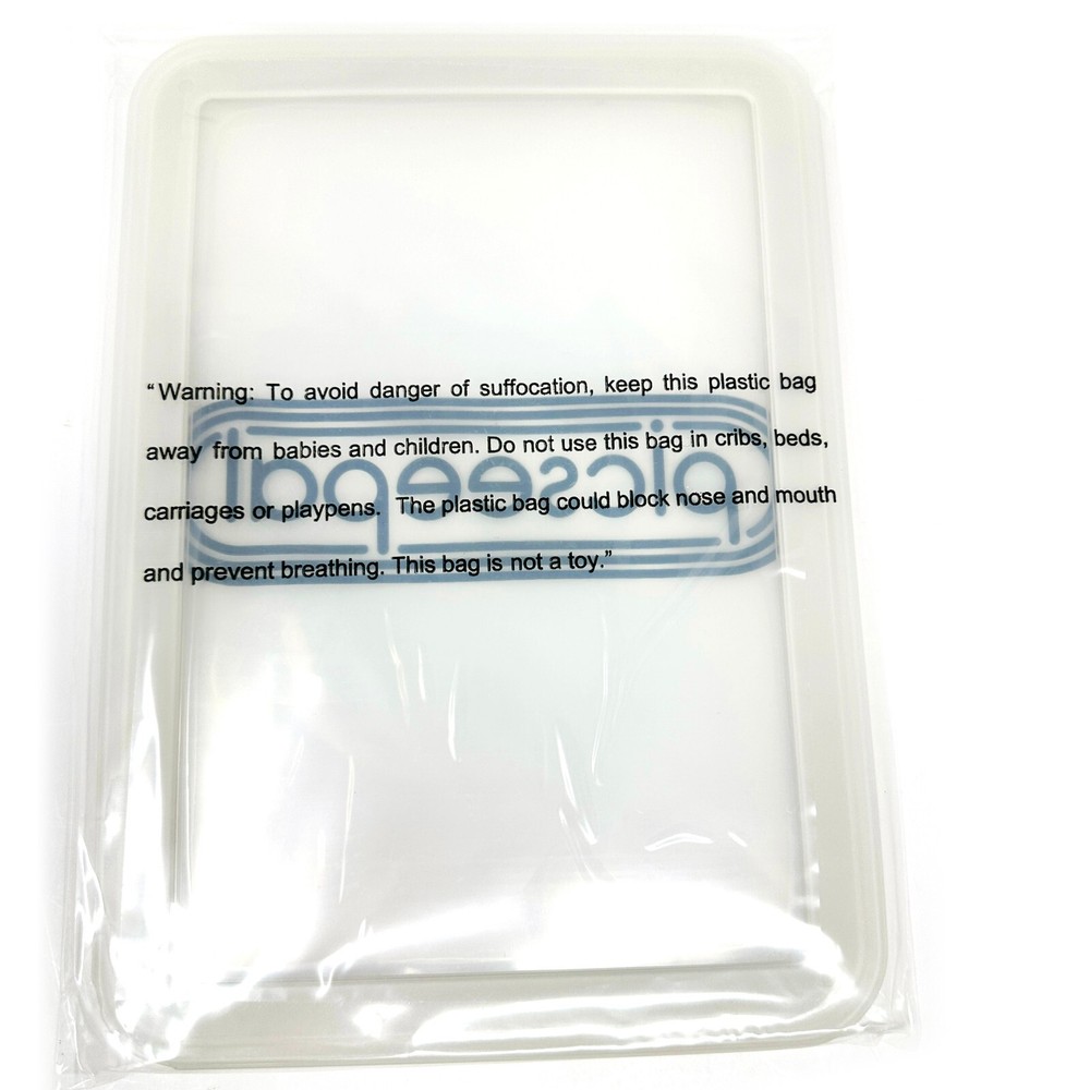 PicSeePal AAC Housing Frames PicSeeSnaps Clear Plastic Sleeves 5 pcs Box