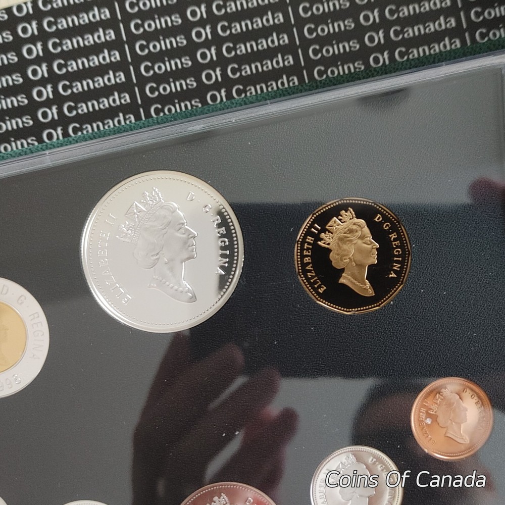 1998 Canada 8 Coin Proof Set - With Special Edition Silver Dollar #coinsofcanada
