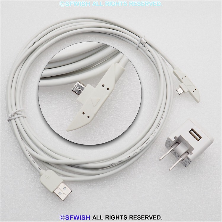 NEW Luidia USB Cable and USB Power Adapter for eBeam edge USB & edge Wireless