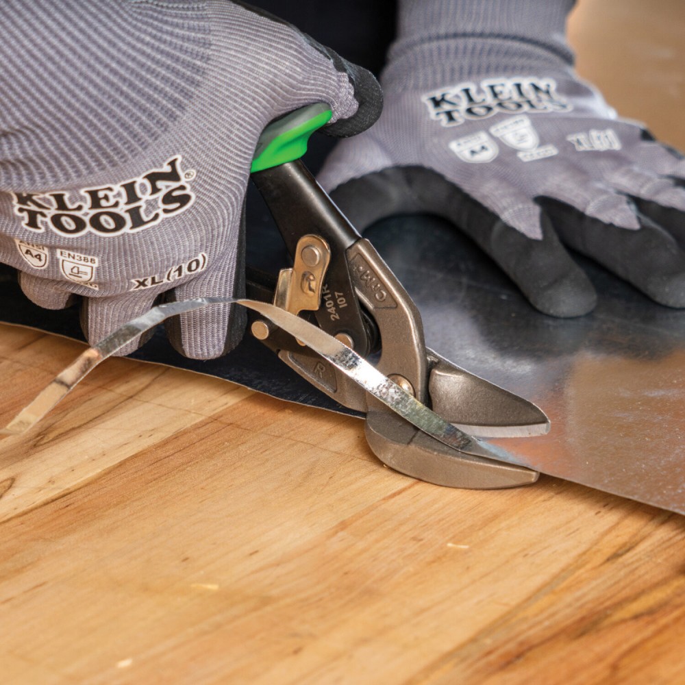 Klein Tools 2401R Offset Right-Cutting Aviation Snips