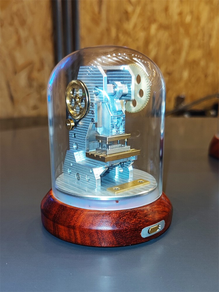 Mini Milling Machine Model Simulation Machinery Milling Machine Tool Crafts Gift