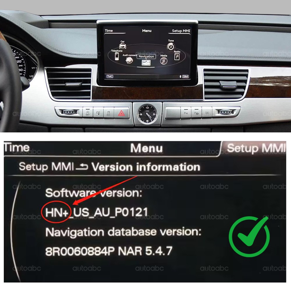 Wireless Carplay Android Auto Interface Retrofit Decoder For Audi A8 2011-2017