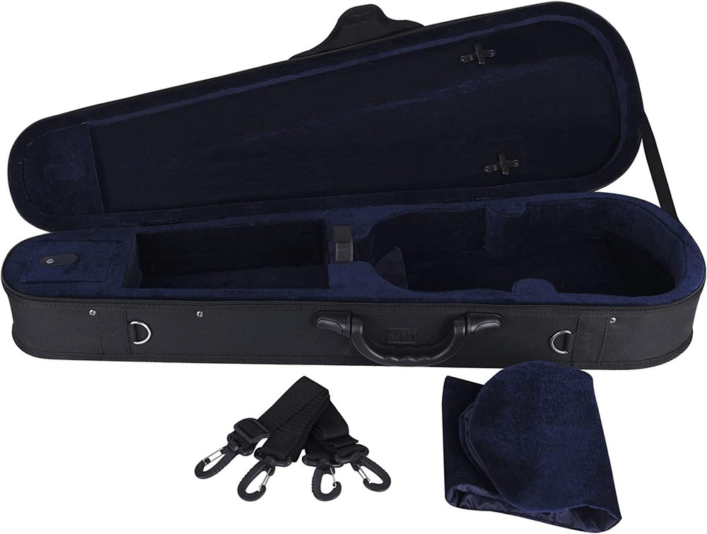 4/4 Full Size Violin Hard Case Basic Professional Triangular Shape Backpack, Sup