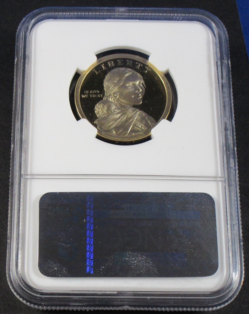 2009 S Sacagawea $1 Brown Label NGC PF69