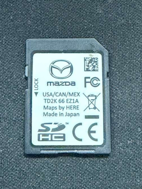 OEM TD2K66EZ1A navigation sd card for mazda