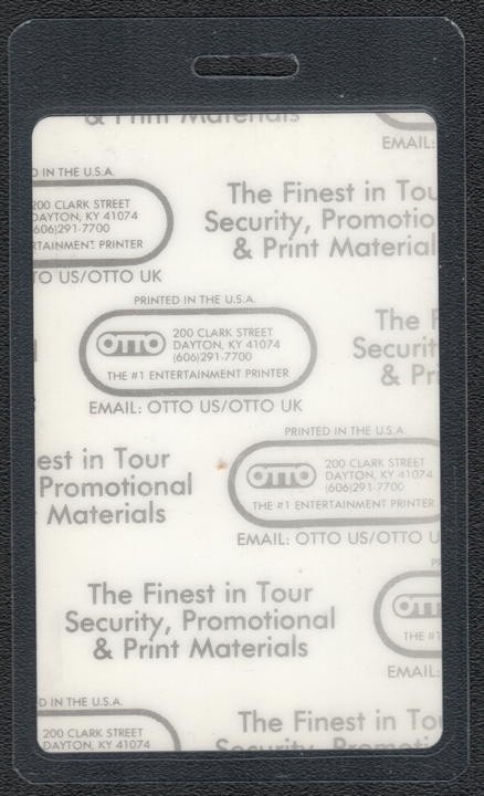 Charlie Sexton Backstage Pass - 1989 Laminated Pass