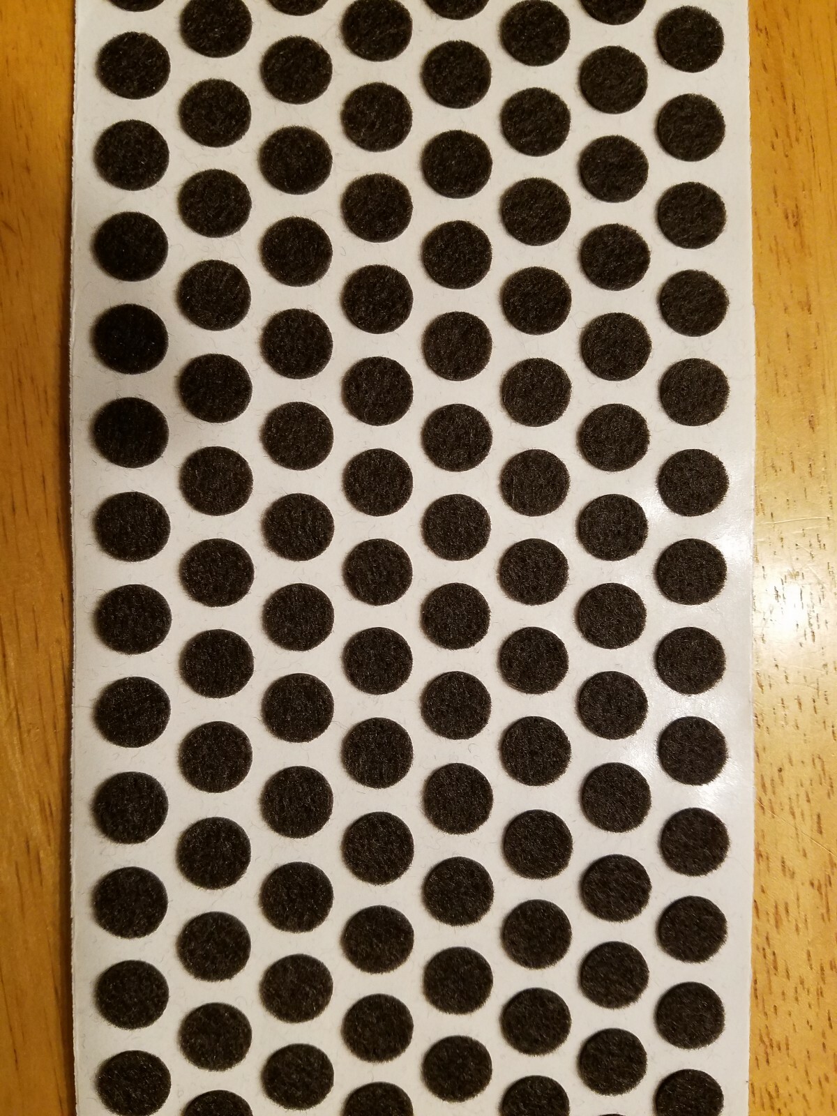 120 3/8" Brown Felt Dots Surface Protector Pad Trophy Cabinet Furniture Crafts