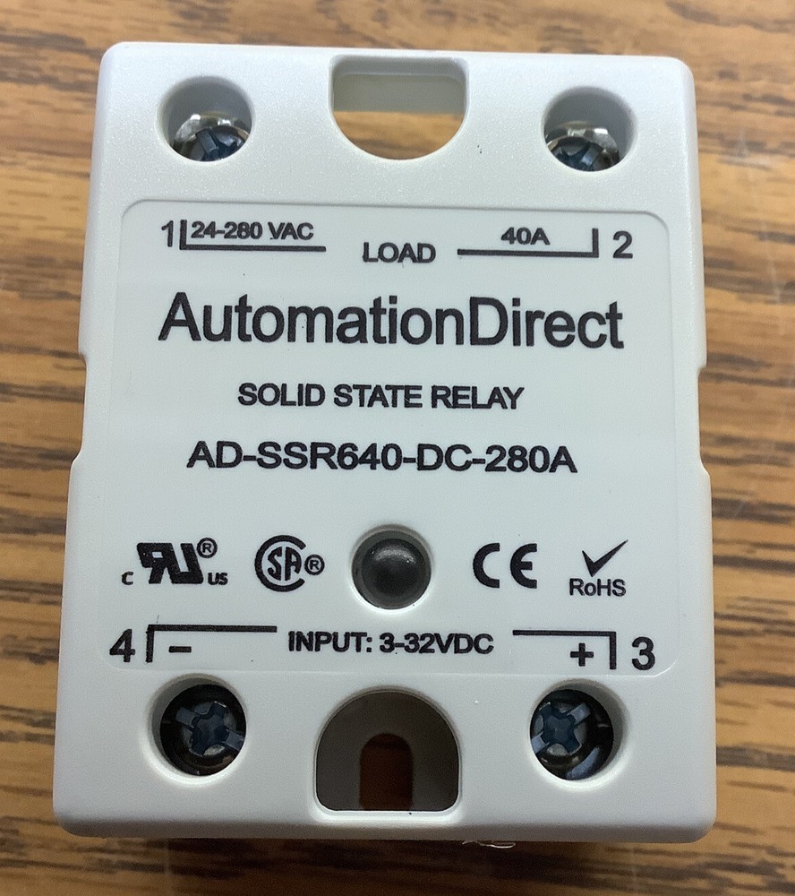 Automation Direct AD-SSR640-DC-280A Solid State Relay 40 Amp