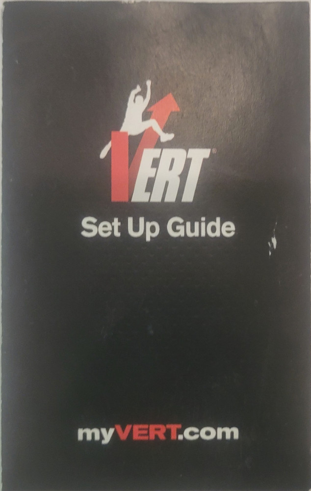 VERT Vertical Jump Sensor, Includes Sensor, Clip, Strap And Charger