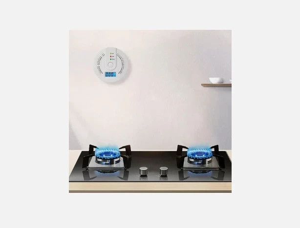 Carbon Monoxide Detector Warning Alarm Sensor LED Digital Battery Powered