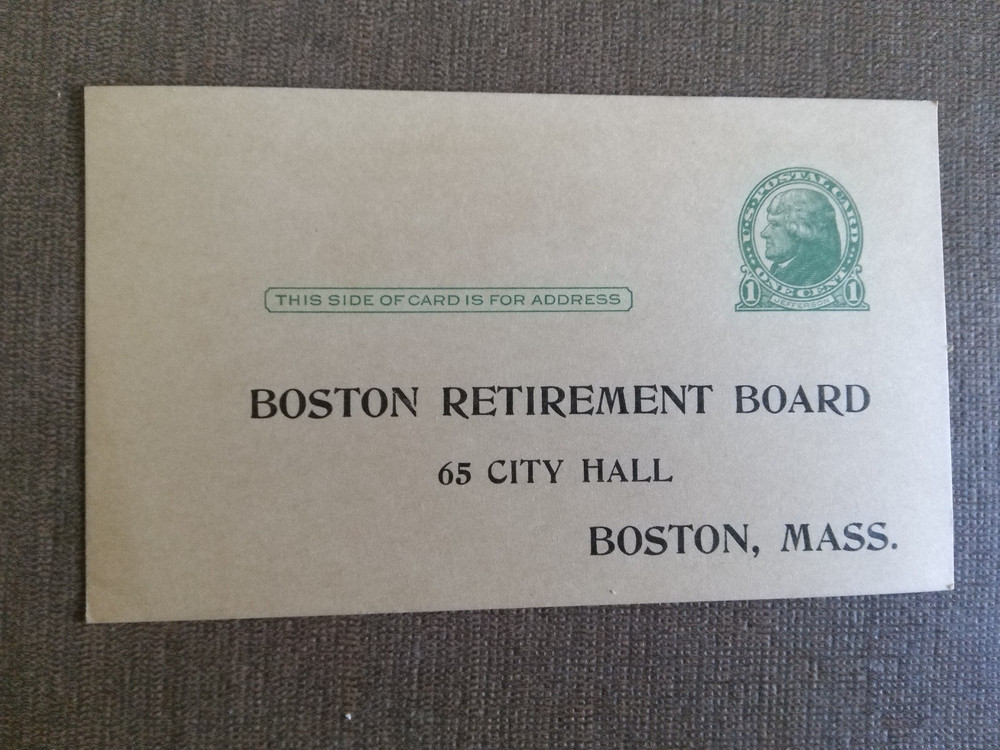 US Postal Cards c. 1885 - 1935