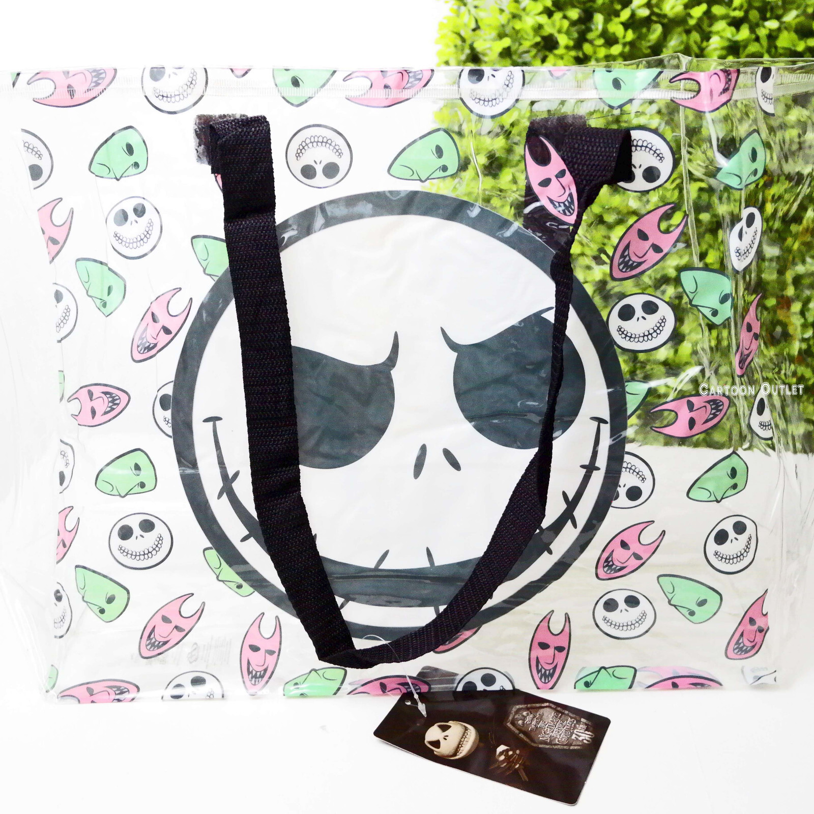 Disney Jack Skellington Tote Clear Tote Bag New Beach Tote
