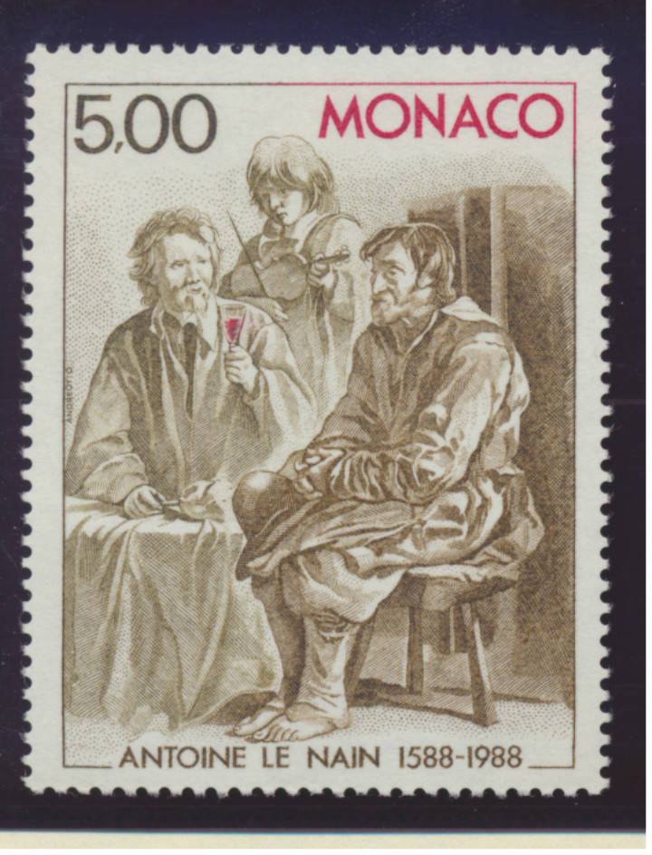 Monaco Stamp Scott #1646, Mint Never Hinged