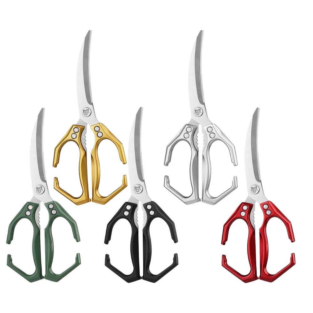 Multifunctional Heavy-Duty Kitchen Shears Interactk Kitchen Scissors