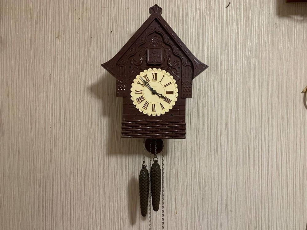 Soviet Vintage Cuckoo clock, USSR clock, Soviet working clock, Working cuckoo