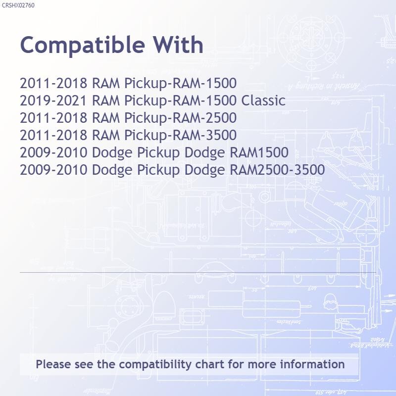 Replacement Steel Front Driver Side Fender Brace (See compatibility Chart)
