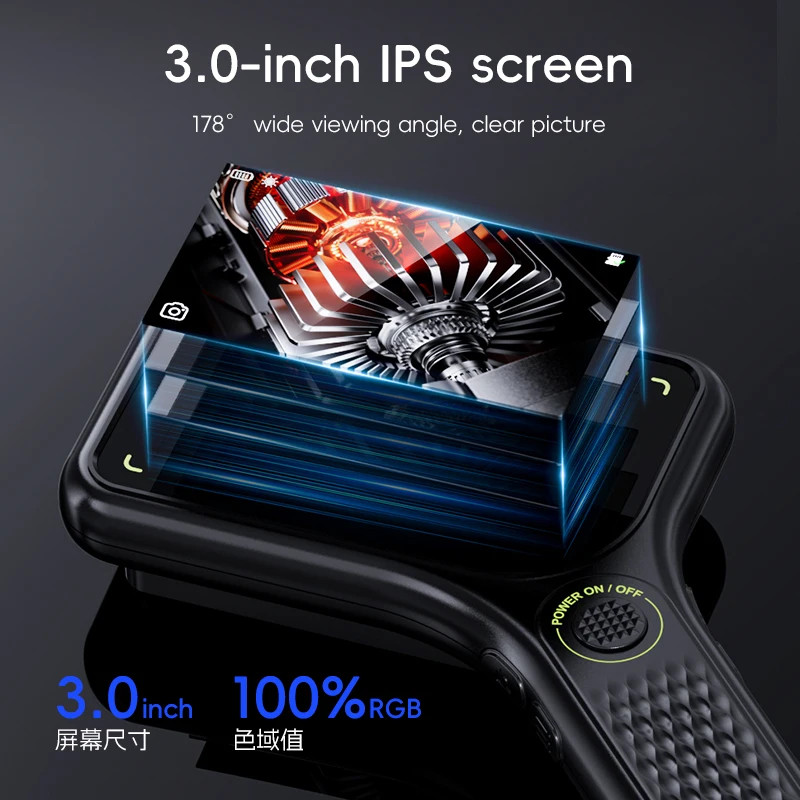 Handheld USB Digital Microscope 3.0 inch Big Screen Autofocus Digital Magnifying