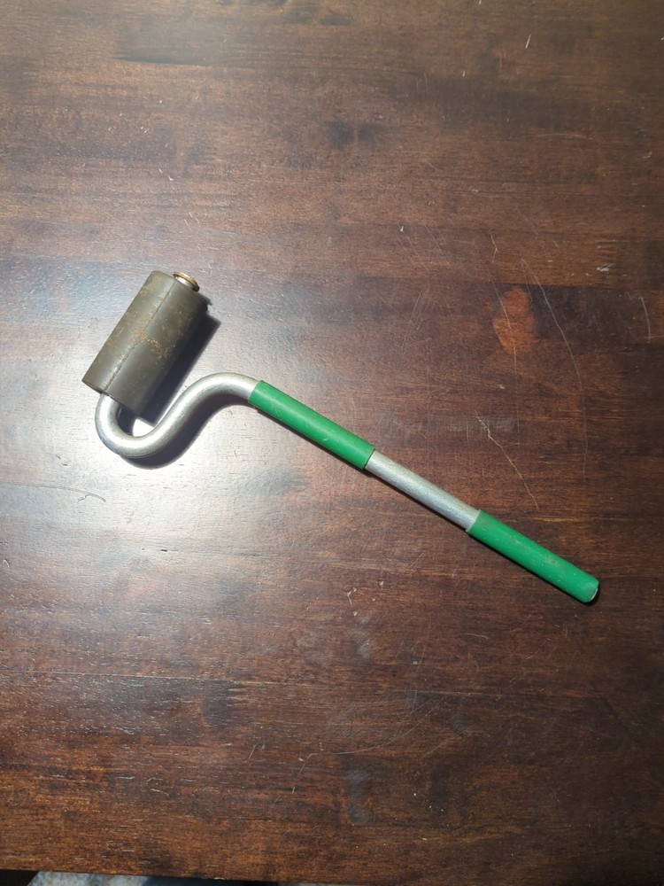 12.5" Curved Handle J Roller , 3 Inch Wide