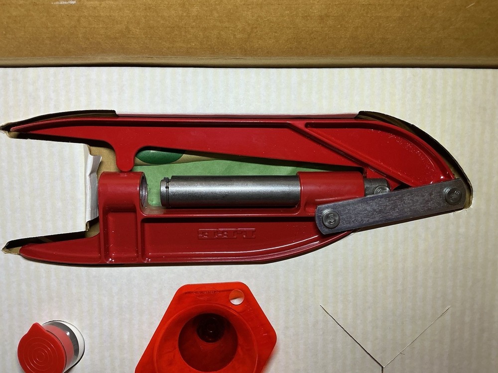 Lee Reloader Hand Press Kit, Ram Prime Tool, Funnel, Case Lube, Instruct, NOS