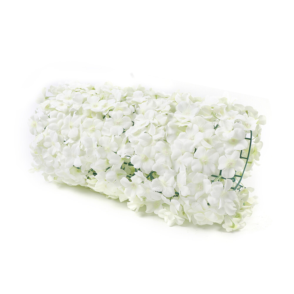 10Pcs Artificial Flower Wall Panel Realistic Flowers Board Wedding Party Decor