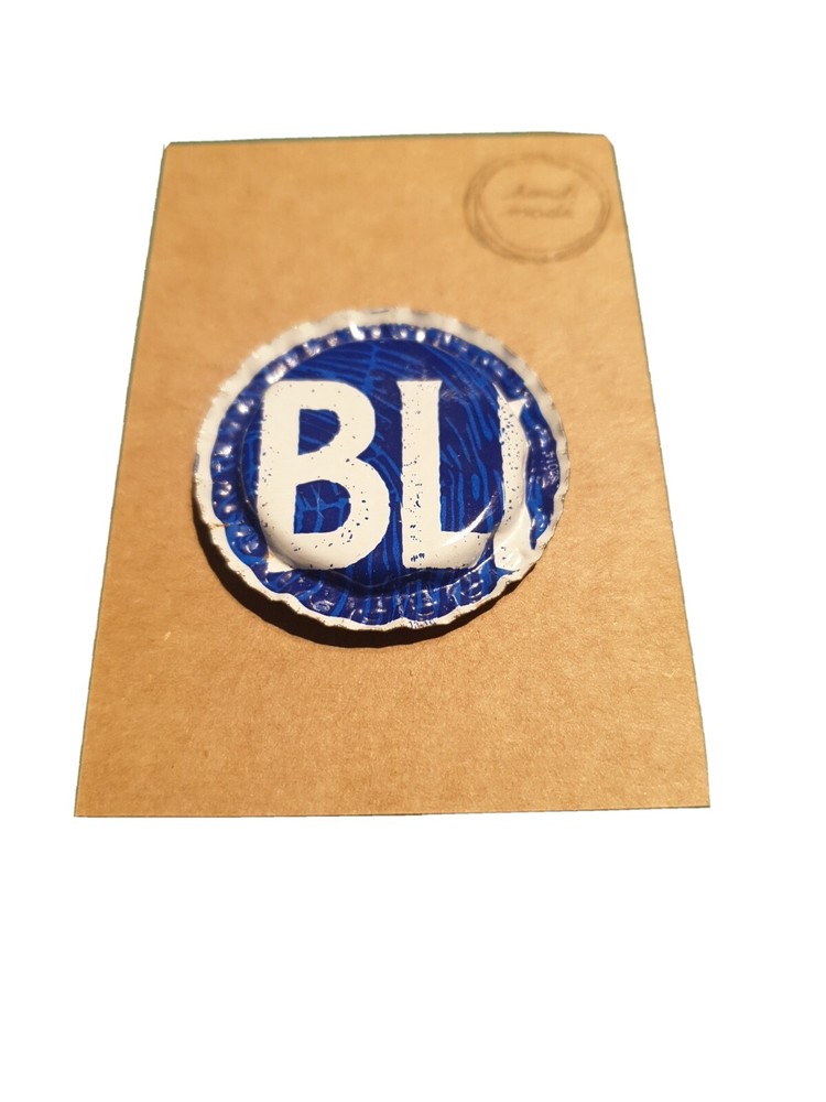 BOTTLE CAP FRIDGE MAGNET HOBGOBLIN BLUE