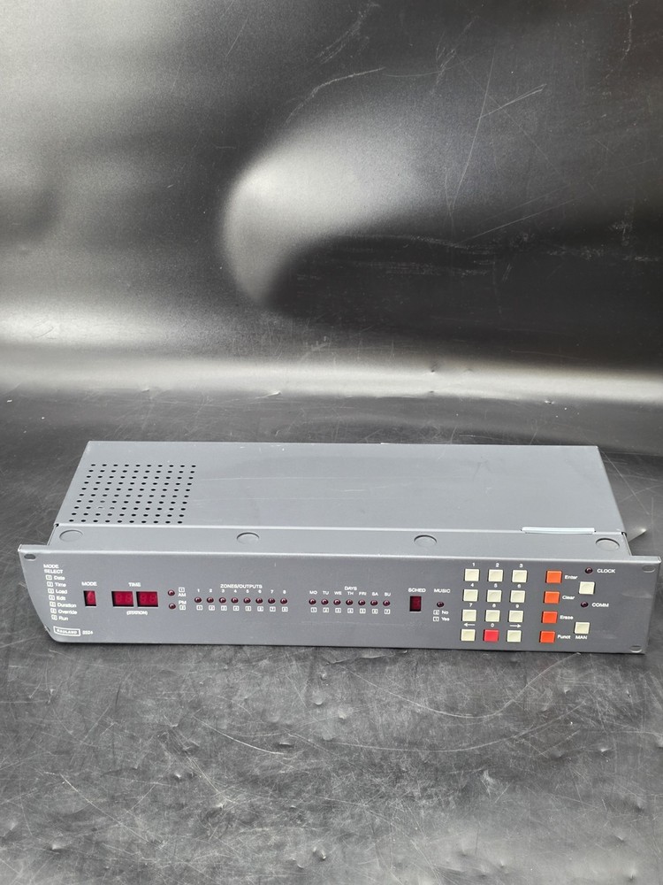Rauland 2524 Master Clock Intercom Control System ( For Parts )