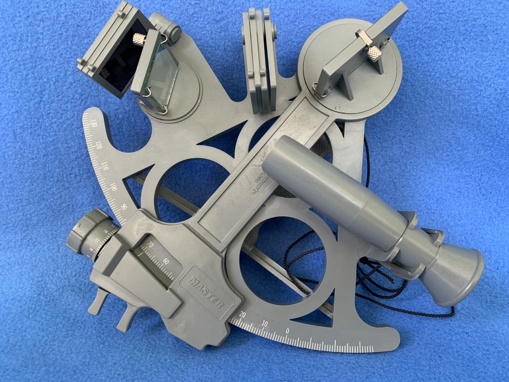 Davis Instruments Mark 25 Master Beam Converger SEXTANT w/Case Manual Telescope