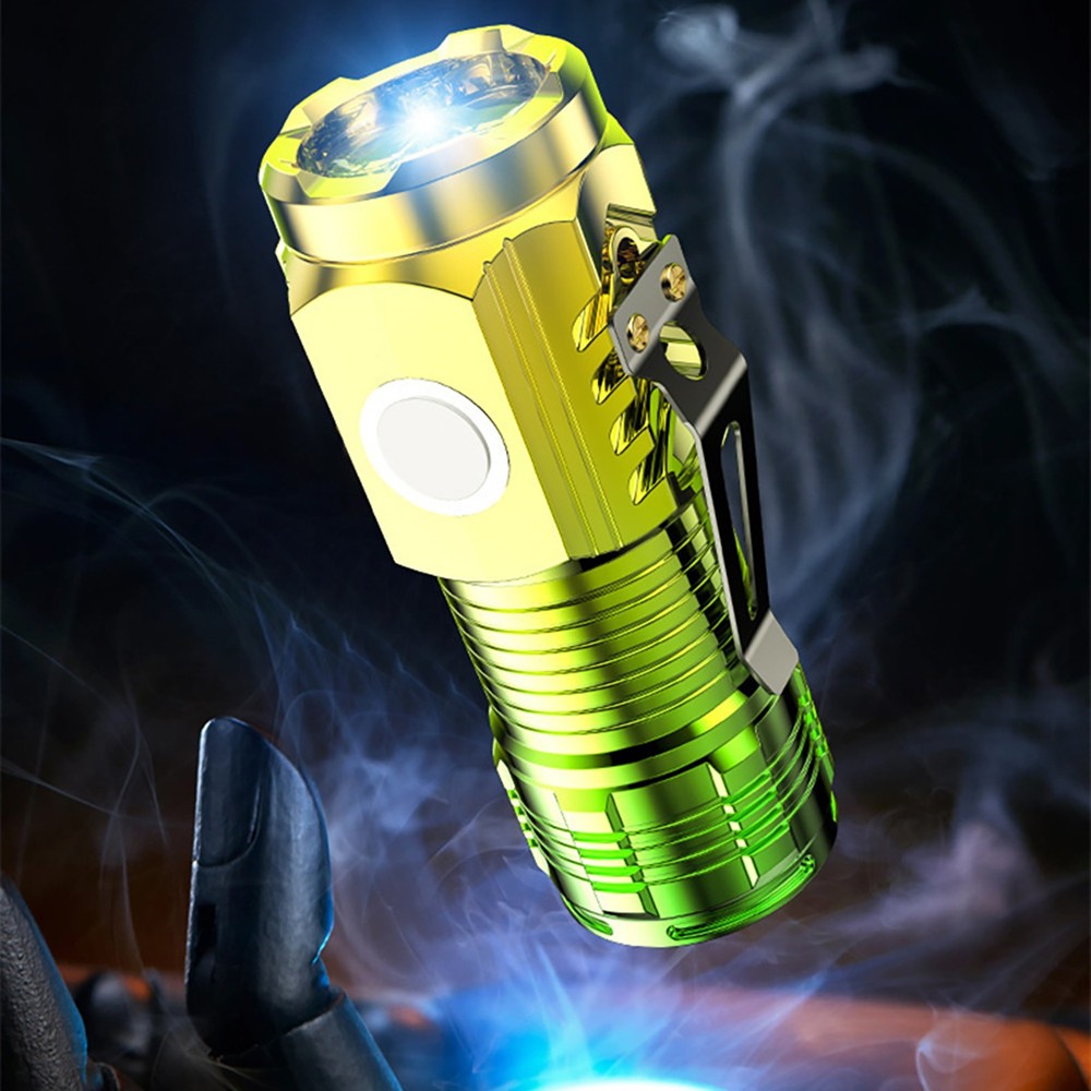 Portable Bright Flashlight 3* 3030LED Lamp Beads Super Bright Flashlight