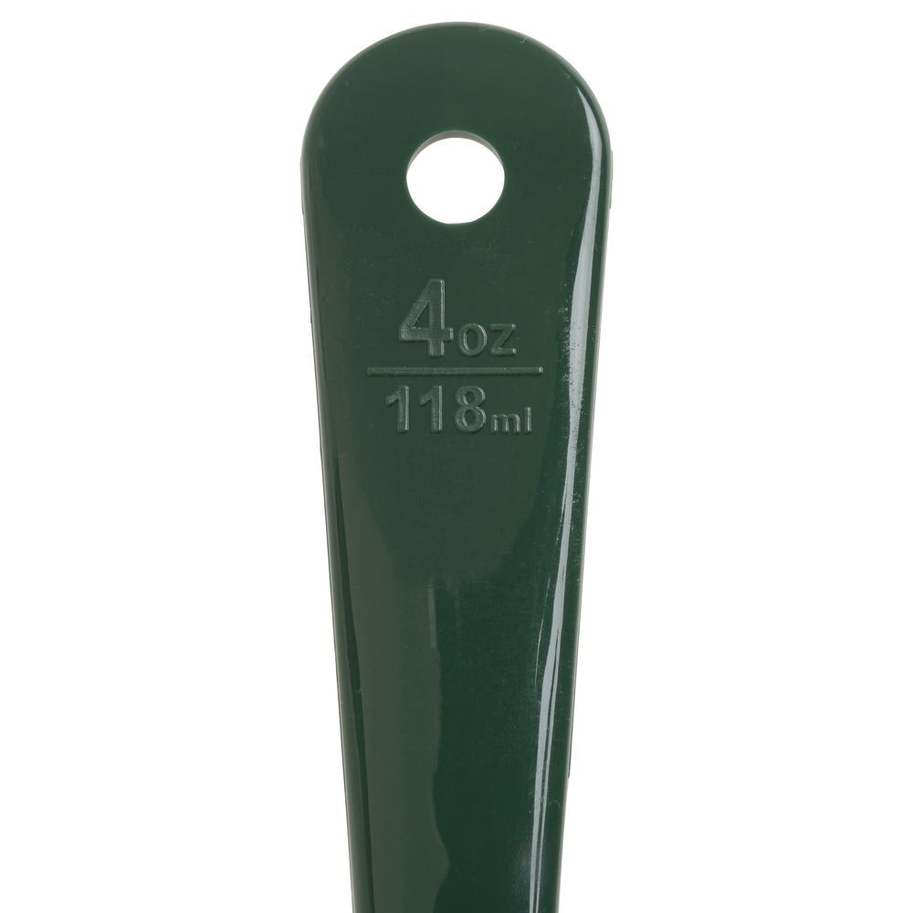 CFS Measure Miser Solid Measuring Spoon with Short Handle, 4 Ounces, Green