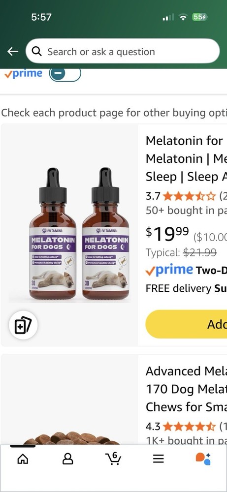 Melatonin For Dogs-2 Pack